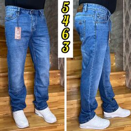 Джинси чоловічі 5463 blue р.32-38 "God Baron" недорого оптом від прямого постачальника