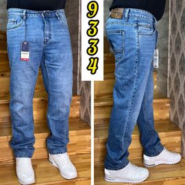 Джинси чоловічі 9334 blue р.31-38 "God Baron" недорого оптом від прямого постачальника