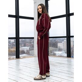 Костюм спортивний жіночий теплий Д117 wine р.XS-L "AZNA" недорого оптом від прямого постачальника