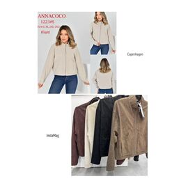 Фотография Куртка женская демисезонная 1223 nude р.S-3XL "DKNSEL" недорого оптом от прямого поставщика