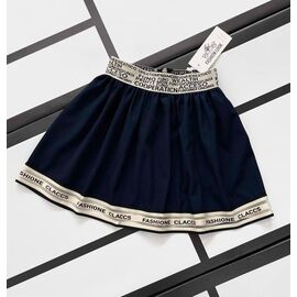 Фотография Юбка детская на девочку 402 navy р.122-146 "Kosmy" недорого оптом от прямого поставщика