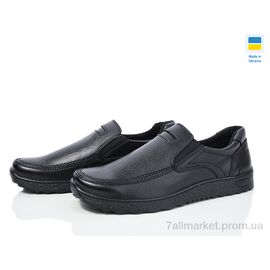 Фотография Туфли мужские стильные Весна/осень Kluchkovskyy Т17 чорний (8 пар р.40-45) "Lvovbaza" недорого оптом от прямого поставщика
