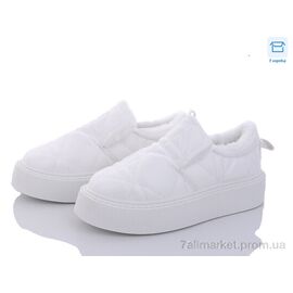 Фотография Слипоны женские тканевые зима 2024-22-3 (8 пар р.36-40) "Obuvok" недорого оптом от прямого поставщика