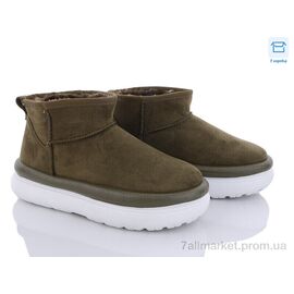 Фотография Угги женские утепленные зима 2024-59-3 (8 пар р.36-41) "Obuvok" недорого оптом от прямого поставщика