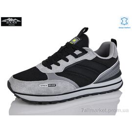 Кросівки чоловічі модні Весна/осінь M7636-11 (8 пар р.41-46) "Baas" недорого оптом від прямого постачальника