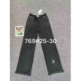 Джинси жіночі 769-3 black р.25-30 "Leen" недорого оптом від прямого постачальника