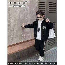 Костюм дитячий спортивний на хлопчика 99023 black р.122-140 "Major" недорого оптом від прямого постачальника