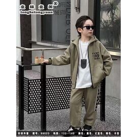 Костюм дитячий спортивний на хлопчика 99023 khaki р.122-140 "Major" недорого оптом від прямого постачальника