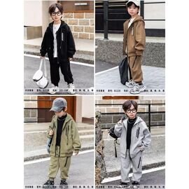 Фотография Костюм детский спортивный на мальчика 82228 khaki р.122-140 "Major" недорого оптом от прямого поставщика