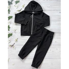 Костюм дитячий спортивний на дівчинку 176 black р.98-116 "Marimaks" недорого оптом від прямого постачальника