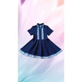 Фотография Платье детское лёгкое на девочку 971 navy р.122-146 "Marimaks" недорого оптом от прямого поставщика