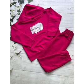Костюм дитячий спортивний на дівчинку 948 fuchsia р.122-140 "Marimaks" недорого оптом від прямого постачальника