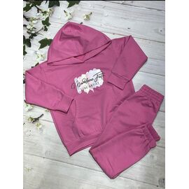 Костюм дитячий спортивний на дівчинку 948 powder р.122-140 "Marimaks" недорого оптом від прямого постачальника