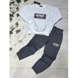 Костюм дитячий спортивний на дівчинку 1028 grey р.122-140 "Marimaks" недорого оптом від прямого постачальника