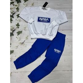 Костюм дитячий спортивний на дівчинку 1028 navy р.122-140 "Marimaks" недорого оптом від прямого постачальника