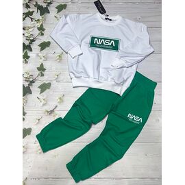 Костюм дитячий спортивний на дівчинку 1028 green р.122-140 "Marimaks" недорого оптом від прямого постачальника