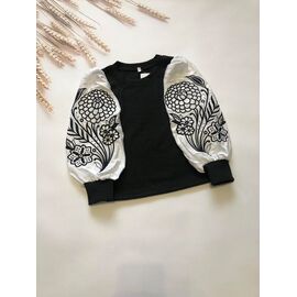 Фотография Свитер детский на девочку M67 black р.128-146 "Moda school" недорого оптом от прямого поставщика