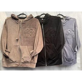 Кофта спортивна жіноча S248 grey р.44-50 "Shoptime" недорого оптом від прямого постачальника