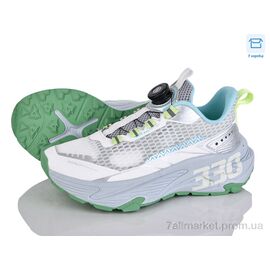 Кросівки жіночі модні Весна/осінь AS89C8137 white-grey (4 пар р.38-41) "КалориЯ" недорого оптом від прямого постачальника