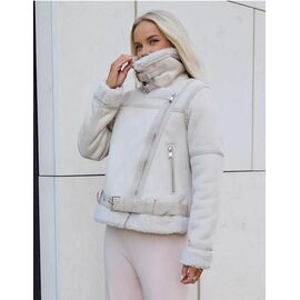 Куртка жіноча зимова DL610-9 l.grey р.S-L "Dorimodes" недорого оптом від прямого постачальника