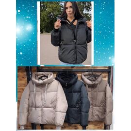 Куртка жіноча демісезонна K065 black р.42-48 "Dorimodes" недорого оптом від прямого постачальника