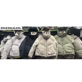 Куртка жіноча зимова K068 beige р.M-2XL "Dorimodes" недорого оптом від прямого постачальника