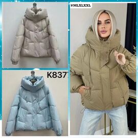 Куртка жіноча зимова K8377 grey р.M-2XL "Dorimodes" недорого оптом від прямого постачальника