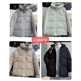 Куртка жіноча зимова K8661 black р.M-2XL "Dorimodes" недорого оптом від прямого постачальника