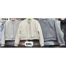 Фотография Куртка женская демисезонная Z26 l.grey р.S-L "Dorimodes" недорого оптом от прямого поставщика