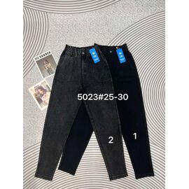Джинси жіночі 5023-1 black р.25-30 "DKNSEL" недорого оптом від прямого постачальника