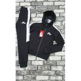 Костюм дитячий спортивний на хлопчика H445 black р.7-12 "Hai" недорого оптом від прямого постачальника