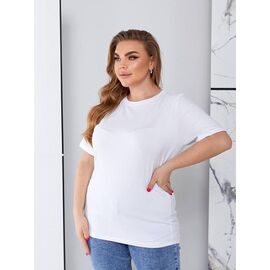 Фотография Футболка женская 1002 white р.48-52 "Lelis" недорого оптом от прямого поставщика