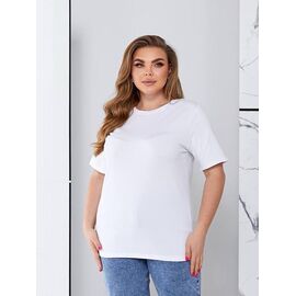 Фотография Футболка женская 1003 white р.52-56 "Lelis" недорого оптом от прямого поставщика