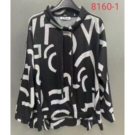 Светр жіночий 8160-1 black р.52-62 "LIDA" недорого оптом від прямого постачальника