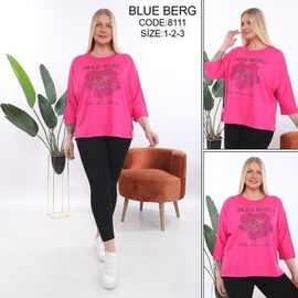 Фотография Костюм женский 8111 pink р.54-58 "Julia" недорого оптом от прямого поставщика