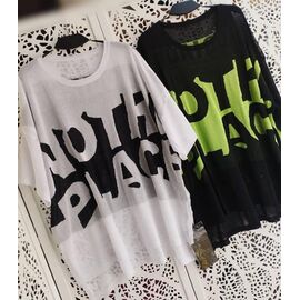 Фотография Футболка женская LR227 black р.one size "Lora" недорого оптом от прямого поставщика