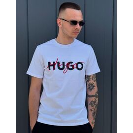 Футболка чоловіча 1072 white р.M-3XL "Madoka" недорого оптом від прямого постачальника