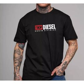 Футболка чоловіча 1074 black р.M-3XL "Madoka" недорого оптом від прямого постачальника