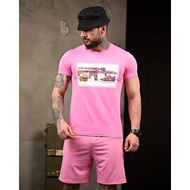 Фотография Шорты мужские 1078 pink р.S-2XL "Madoka" недорого оптом от прямого поставщика