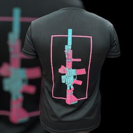 Футболка чоловіча 1125 black р.M-3XL "Madoka" недорого оптом від прямого постачальника