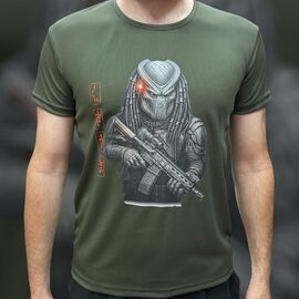 Футболка чоловіча 1132 khaki р.M-3XL "Madoka" недорого оптом від прямого постачальника