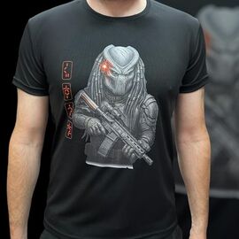 Футболка чоловіча 1135 black р.M-3XL "Madoka" недорого оптом від прямого постачальника