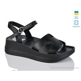 Фотография Босоножки женские летние Лето 513-25 чорний к. (6 пар р.37-41) "Sali" недорого оптом от прямого поставщика