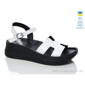 Фотография Босоножки женские летние Лето 513-25 біл.к. (6 пар р.37-41) "Sali" недорого оптом от прямого поставщика