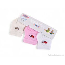 Фотография Носочки для детей Весна/осень N002-1 mix (12 шт. р.сетка 0-6) "OL" недорого оптом от прямого поставщика