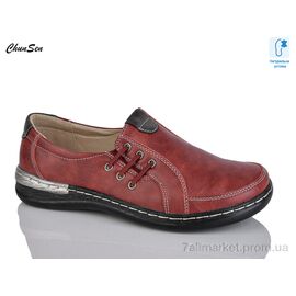 Фотография Туфли женские стильные Весна/осень 9529-4 (8 пар р.37-42) "Chunsen" недорого оптом от прямого поставщика