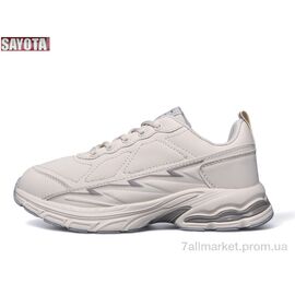 Фотография Кроссовки женские модные Весна/осень 2123-3 (8 пар р.37-41) "Sayota" недорого оптом от прямого поставщика