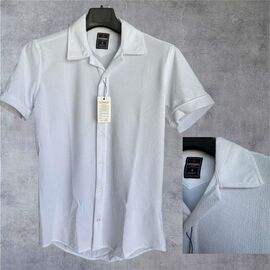 Фотография Рубашка мужская летняя 5281 white р.S-2XL "ROLADA" недорого оптом от прямого поставщика
