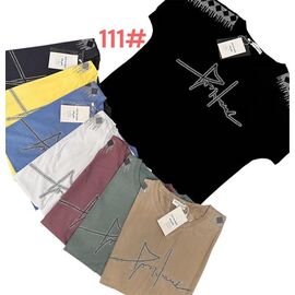 Фотография Футболка женская 111 mix р.52-56 "Katty" недорого оптом от прямого поставщика