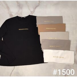 Фотография Свитер женский 1500 mix р.50-54 "FLORA" недорого оптом от прямого поставщика